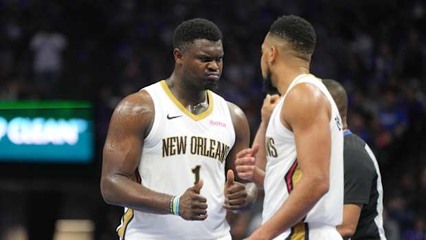 Zion Williamson and CJ McCollum